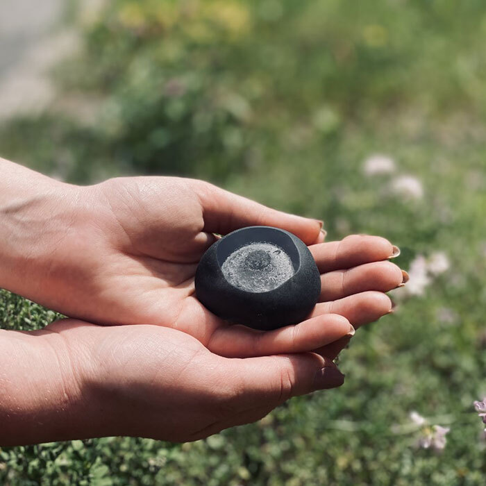 Foto von Cristal de mémoire flatteur de la main "Onyx"